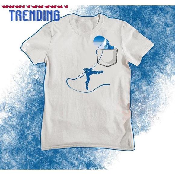 Escalade Climb Mountain Climber De Biocket Cotton T Classic - Picture 1 of 4